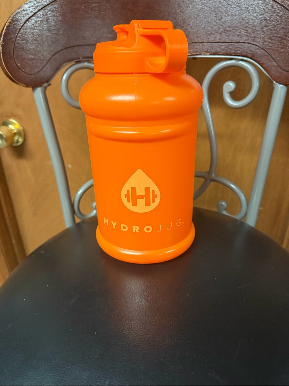HydroJug Bright Orange Sports Water Bottle
